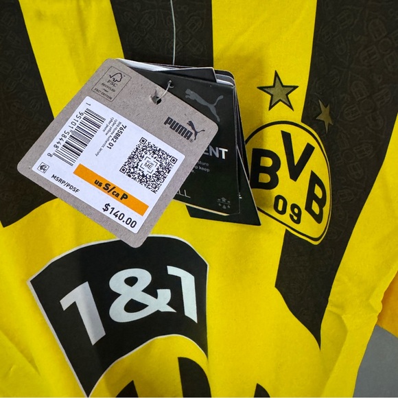 2023/24 Dortmund x Puma Authentic Home Kit - Picture 2 of 6